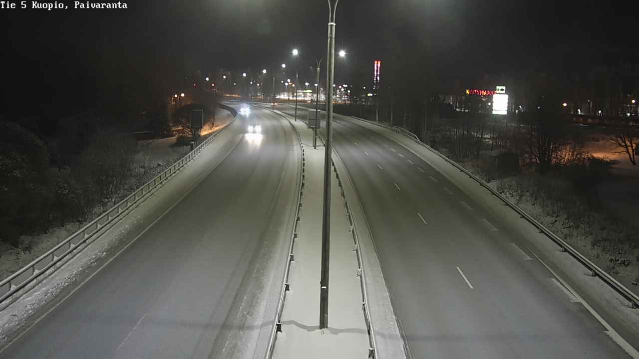 Weather Camera Image Väg 5 Kuopio, Päiväranta, Kuopio, Pohjois-Savo
