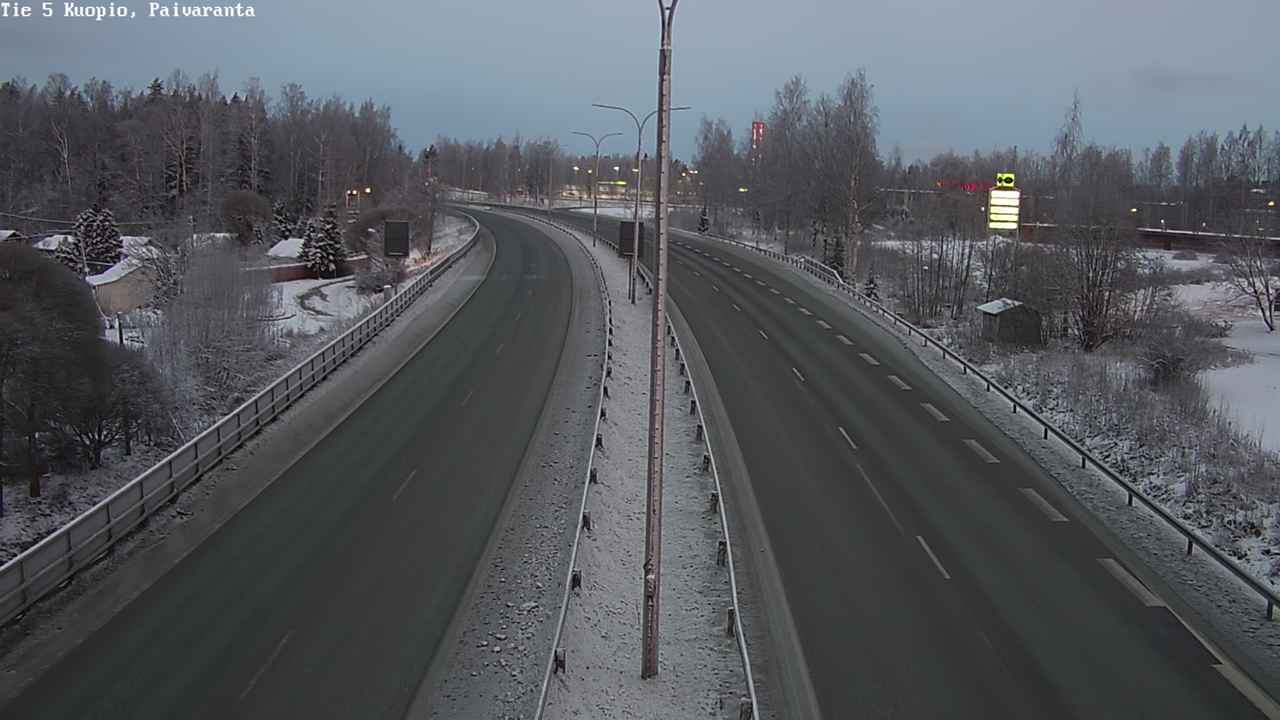 Kelikamerat Kuva Tie 5 Kuopio, Päiväranta, Kuopio, Pohjois-Savo