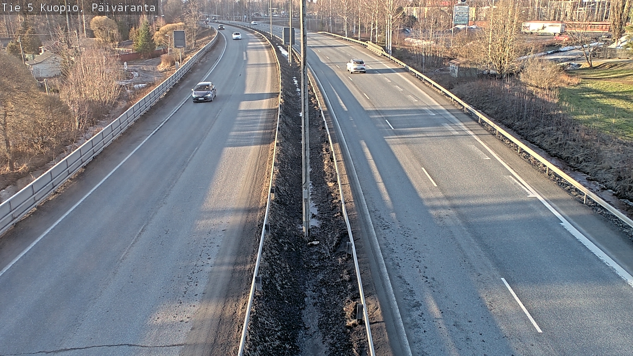 Kelikamerat Kuva Tie 5 Kuopio, Päiväranta, Kuopio, Pohjois-Savo