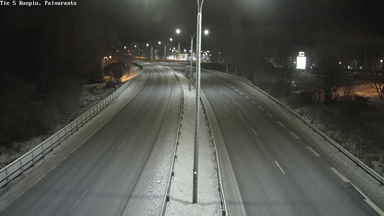 Kelikamerat Kuva Tie 5 Kuopio, Päiväranta, Kuopio, Pohjois-Savo