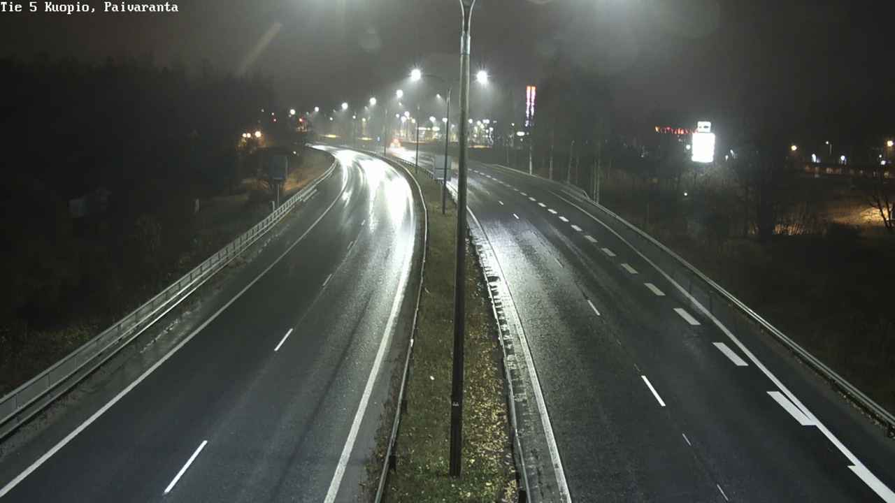 Weather Camera Image Road 5 Kuopio, Päiväranta, Kuopio, Pohjois-Savo