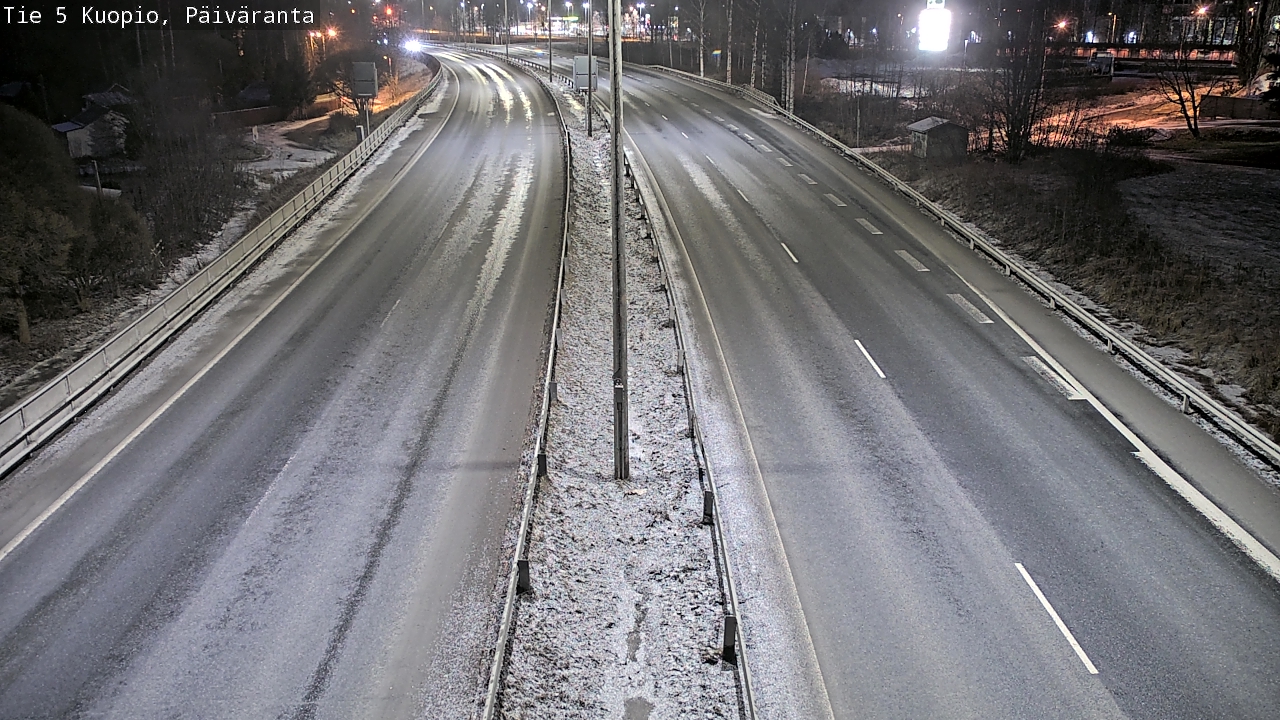 Kelikamerat Kuva Tie 5 Kuopio, Päiväranta, Kuopio, Pohjois-Savo