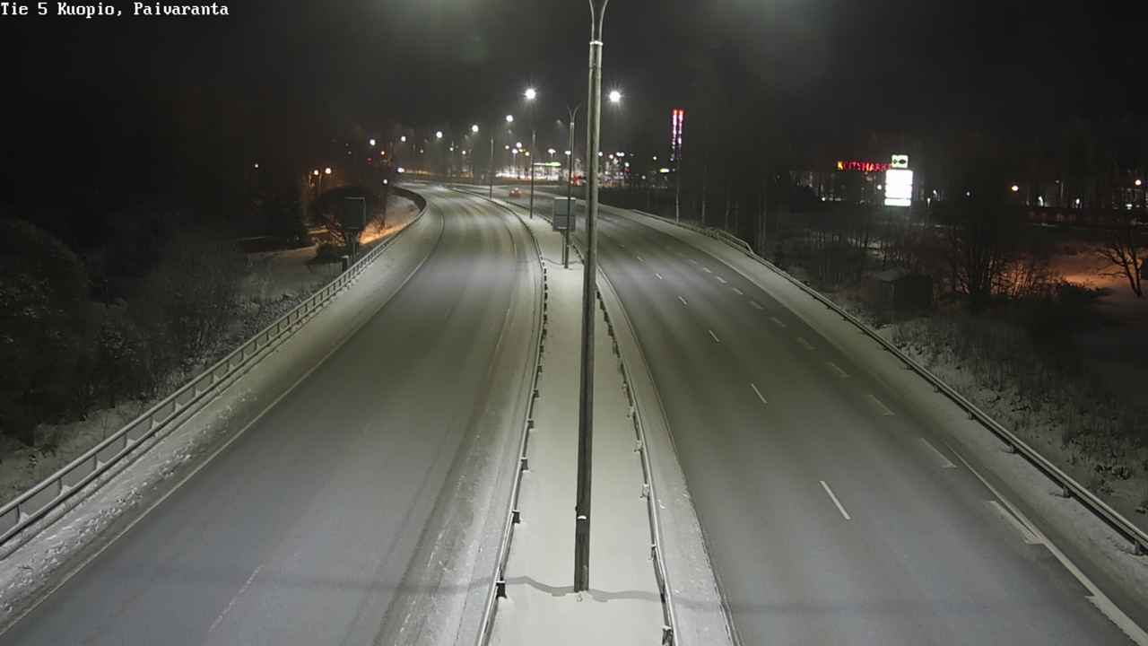 Weather Camera Image Väg 5 Kuopio, Päiväranta, Kuopio, Pohjois-Savo