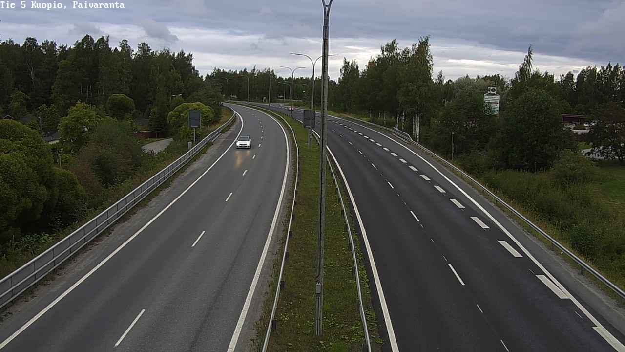 Kelikamerat Kuva Tie 5 Kuopio, Päiväranta, Kuopio, Pohjois-Savo