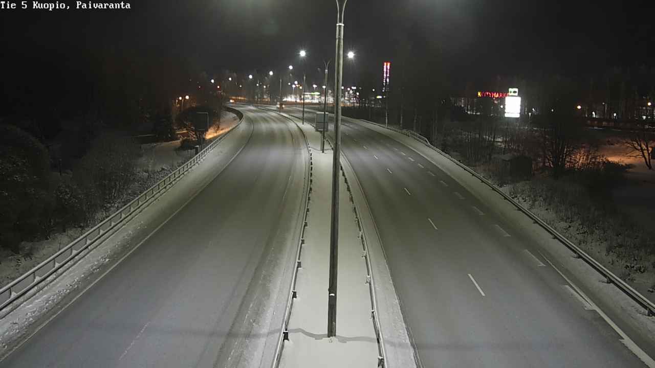 Weather Camera Image Väg 5 Kuopio, Päiväranta, Kuopio, Pohjois-Savo