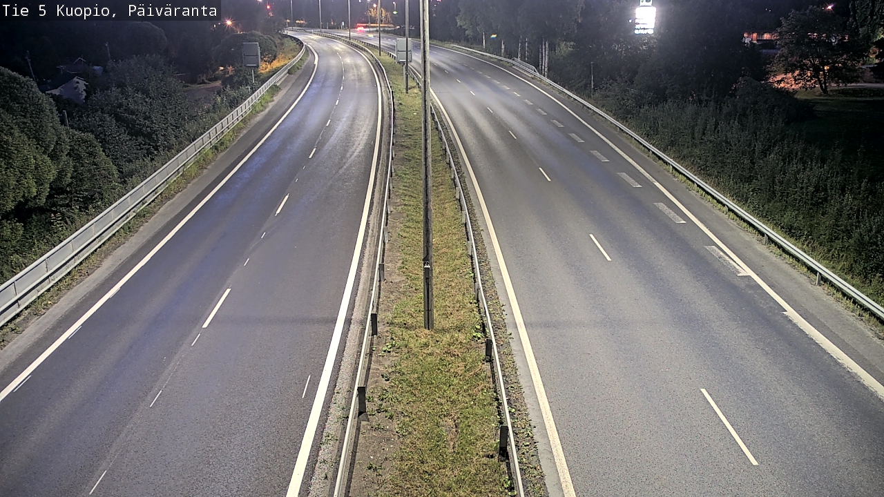 Kelikamerat Kuva Tie 5 Kuopio, Päiväranta, Kuopio, Pohjois-Savo