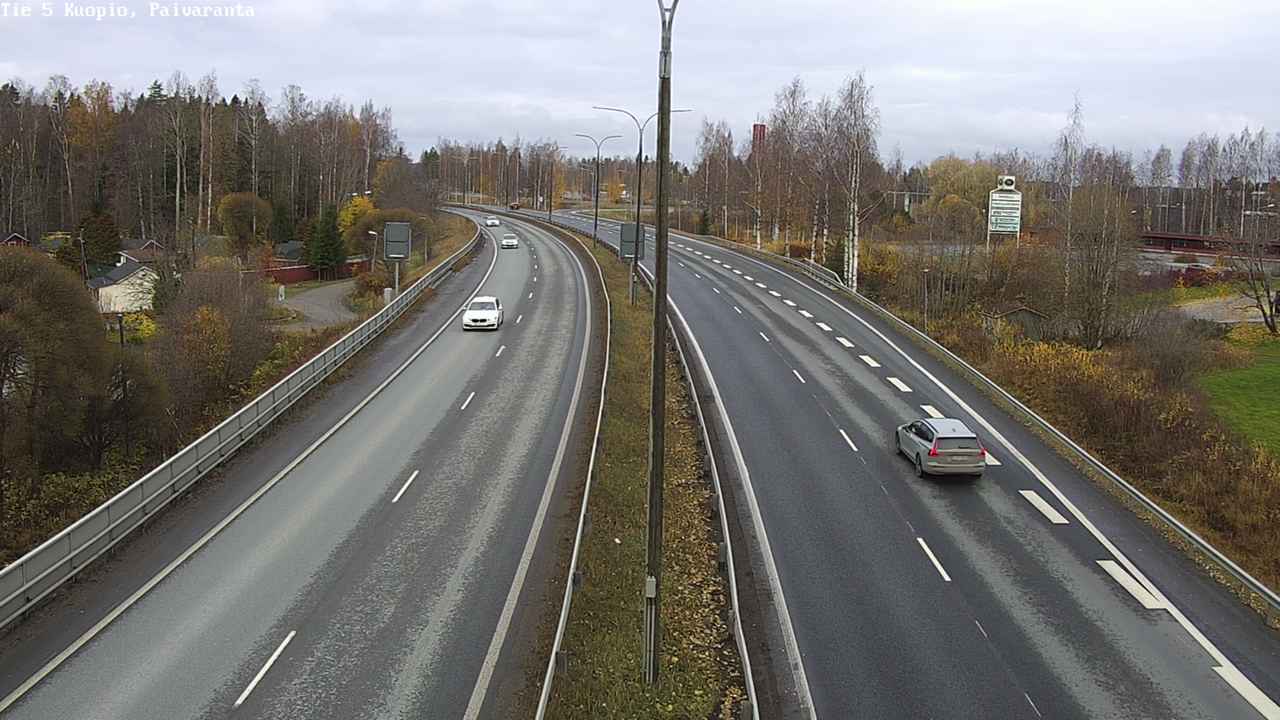 Weather Camera Image Väg 5 Kuopio, Päiväranta, Kuopio, Pohjois-Savo