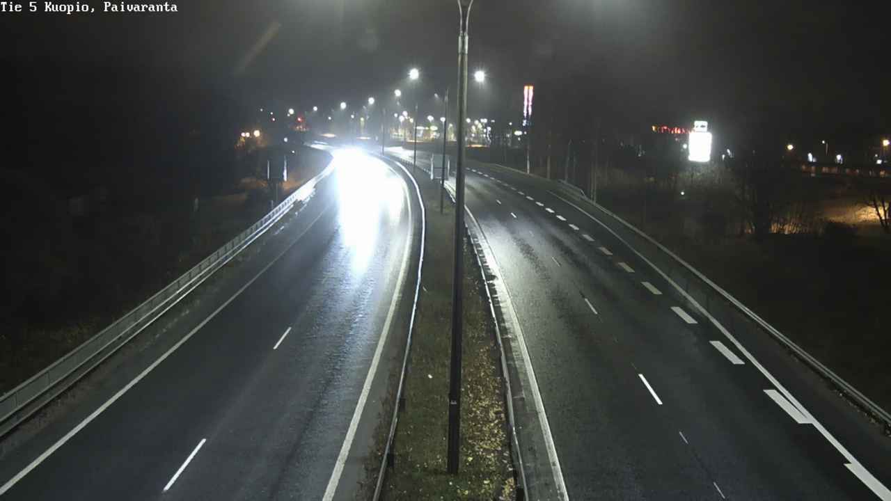 Weather Camera Image Road 5 Kuopio, Päiväranta, Kuopio, Pohjois-Savo