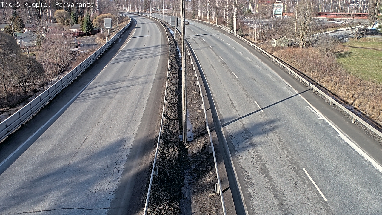 Kelikamerat Kuva Tie 5 Kuopio, Päiväranta, Kuopio, Pohjois-Savo