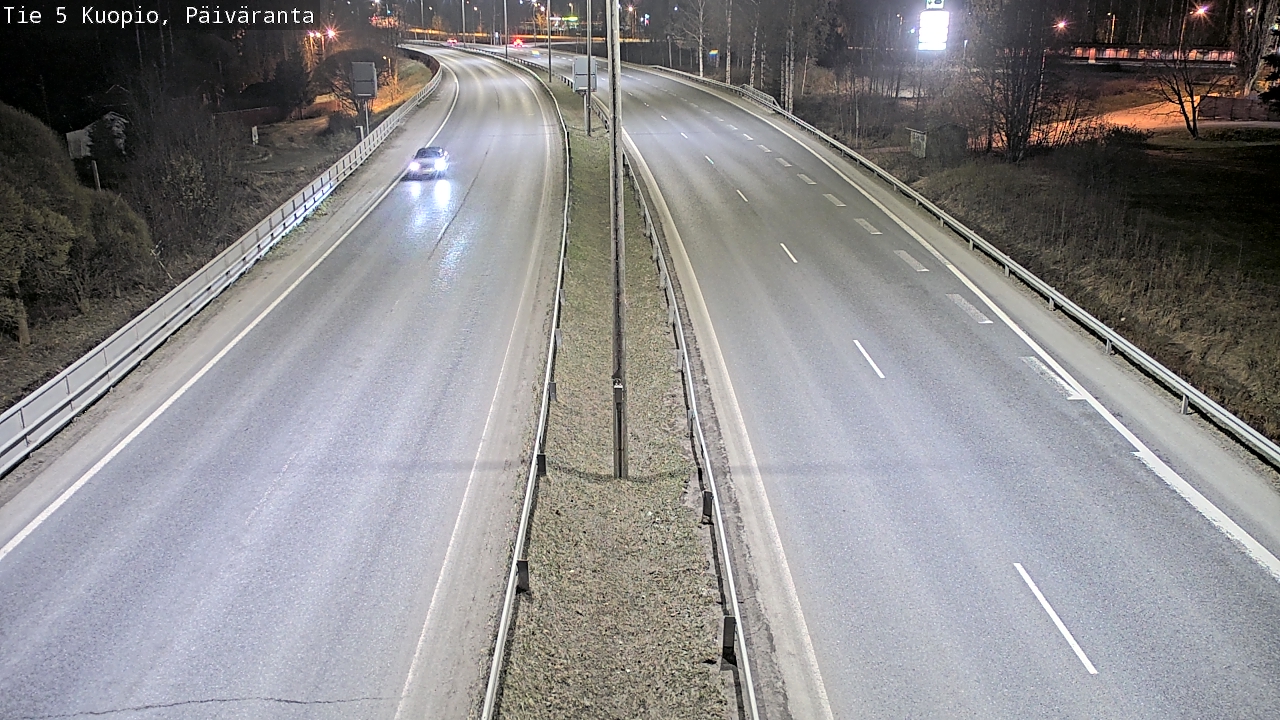 Weather Camera Image Väg 5 Kuopio, Päiväranta, Kuopio, Pohjois-Savo