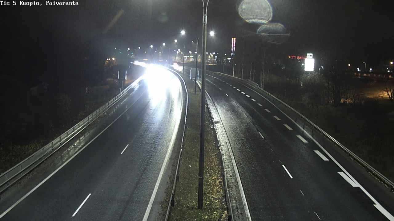 Weather Camera Image Väg 5 Kuopio, Päiväranta, Kuopio, Pohjois-Savo