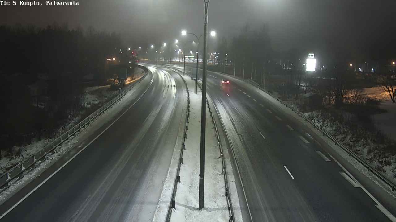 Weather Camera Image Road 5 Kuopio, Päiväranta, Kuopio, Pohjois-Savo