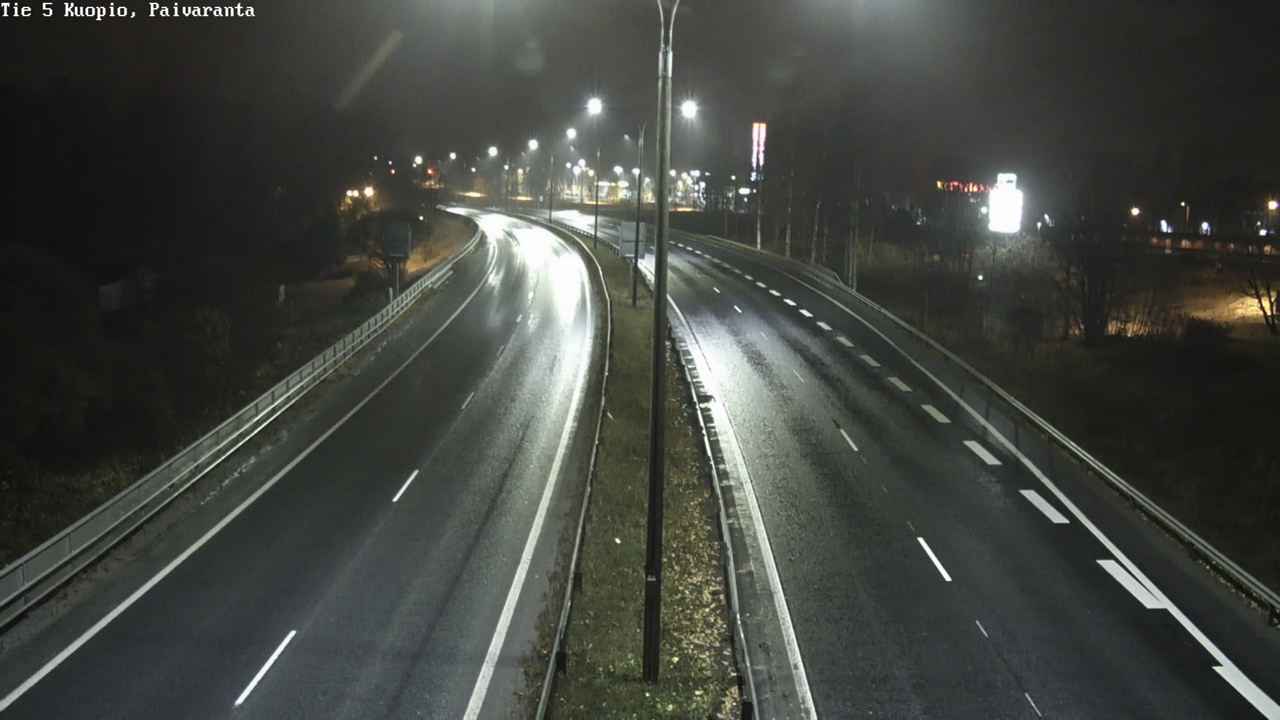 Weather Camera Image Road 5 Kuopio, Päiväranta, Kuopio, Pohjois-Savo