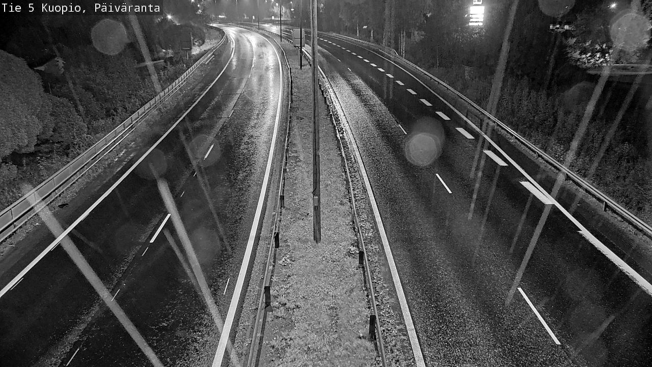 Weather Camera Image Väg 5 Kuopio, Päiväranta, Kuopio, Pohjois-Savo