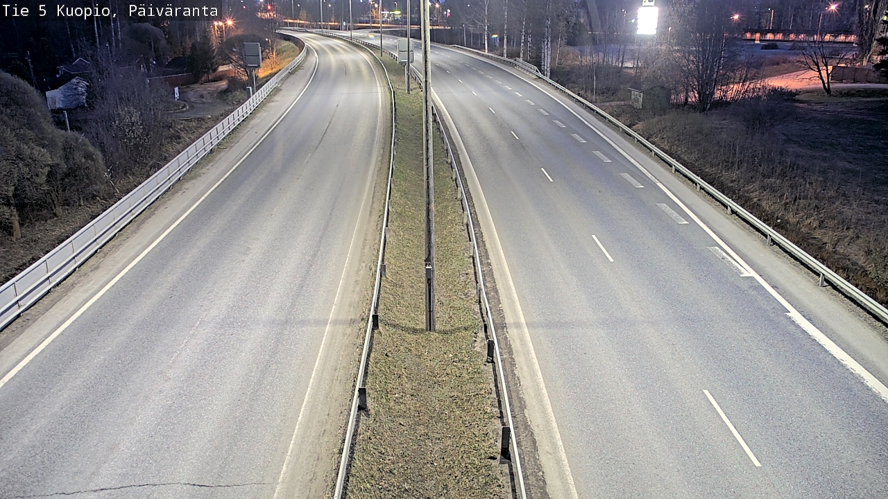 Kelikamerat Kuva Tie 5 Kuopio, Päiväranta, Kuopio, Pohjois-Savo