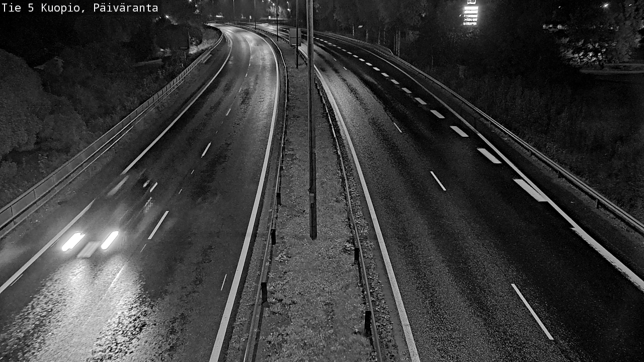 Weather Camera Image Väg 5 Kuopio, Päiväranta, Kuopio, Pohjois-Savo