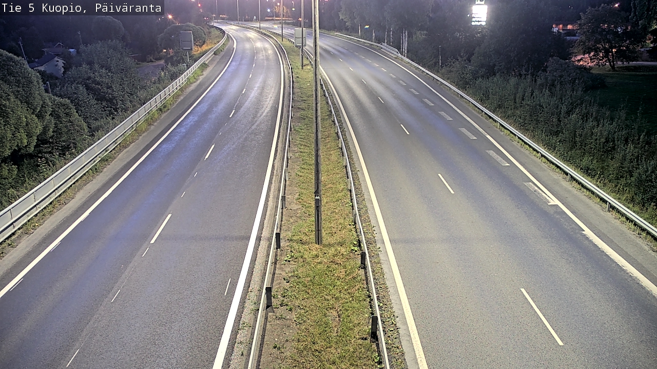 Kelikamerat Kuva Tie 5 Kuopio, Päiväranta, Kuopio, Pohjois-Savo