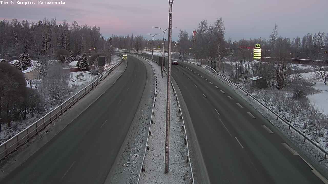 Kelikamerat Kuva Tie 5 Kuopio, Päiväranta, Kuopio, Pohjois-Savo