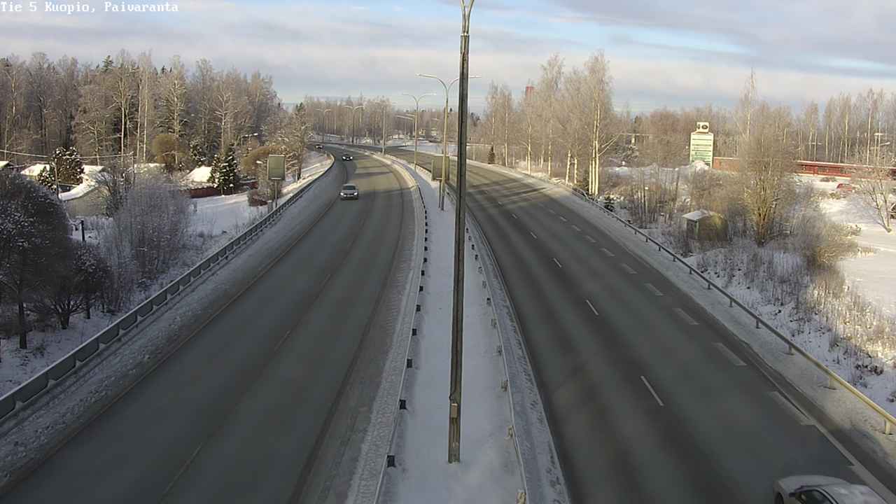 Kelikamerat Kuva Tie 5 Kuopio, Päiväranta, Kuopio, Pohjois-Savo