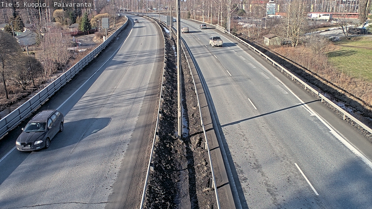 Kelikamerat Kuva Tie 5 Kuopio, Päiväranta, Kuopio, Pohjois-Savo