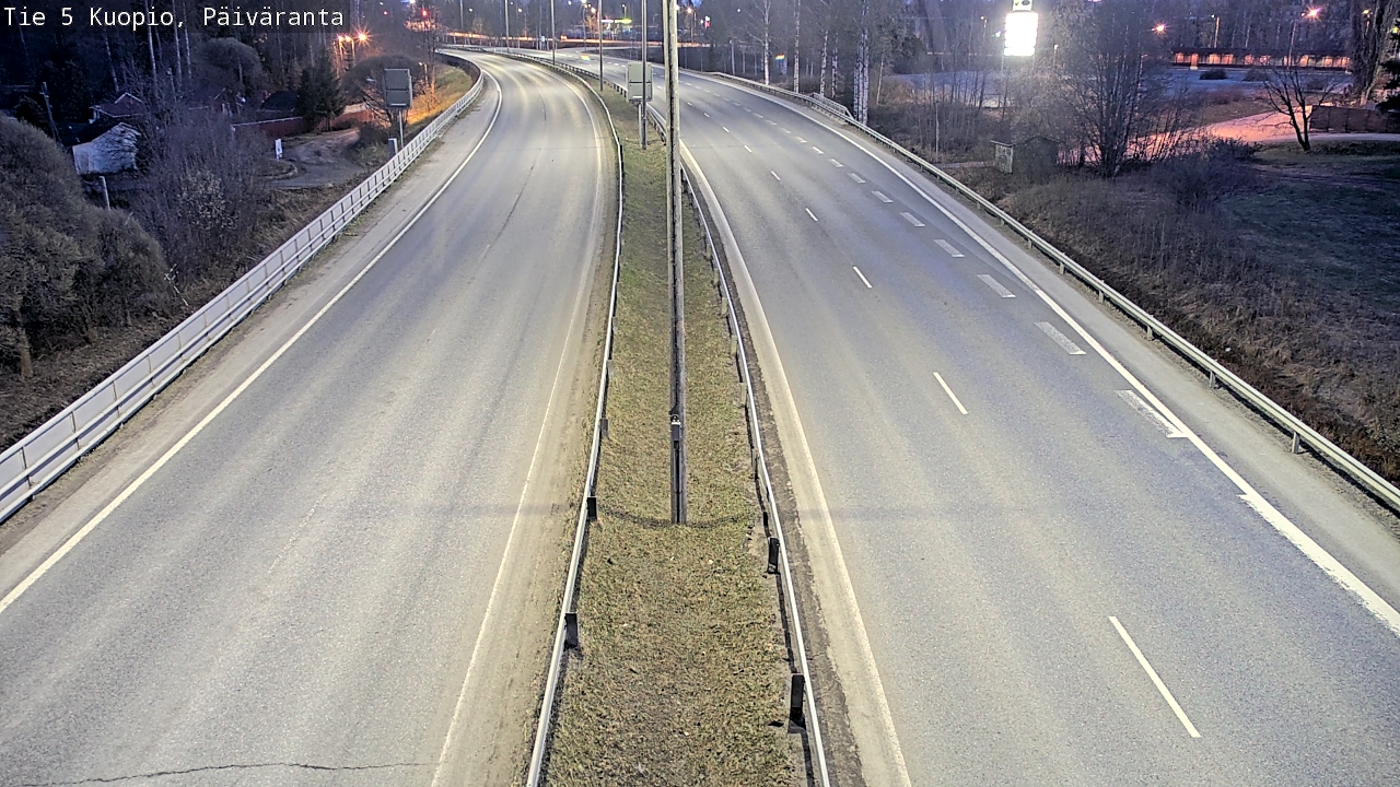 Kelikamerat Kuva Tie 5 Kuopio, Päiväranta, Kuopio, Pohjois-Savo