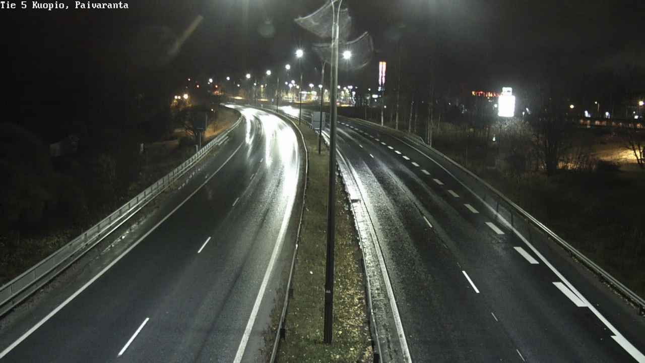 Weather Camera Image Väg 5 Kuopio, Päiväranta, Kuopio, Pohjois-Savo