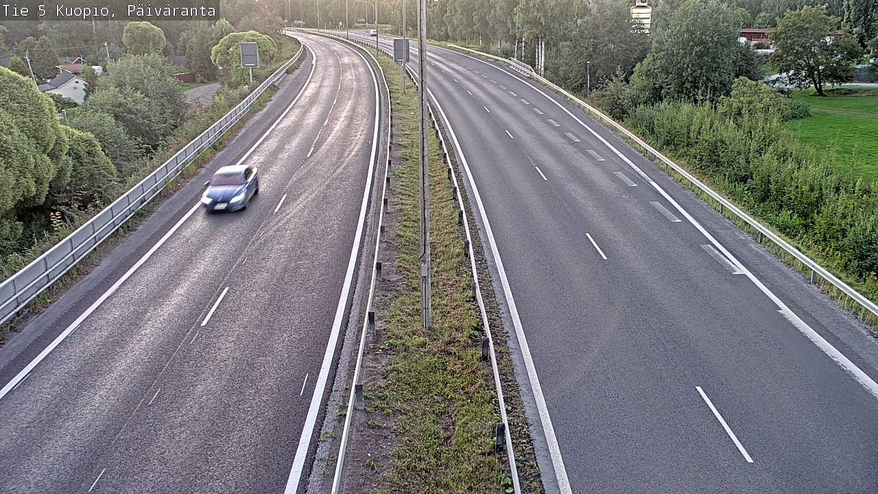 Kelikamerat Kuva Tie 5 Kuopio, Päiväranta, Kuopio, Pohjois-Savo