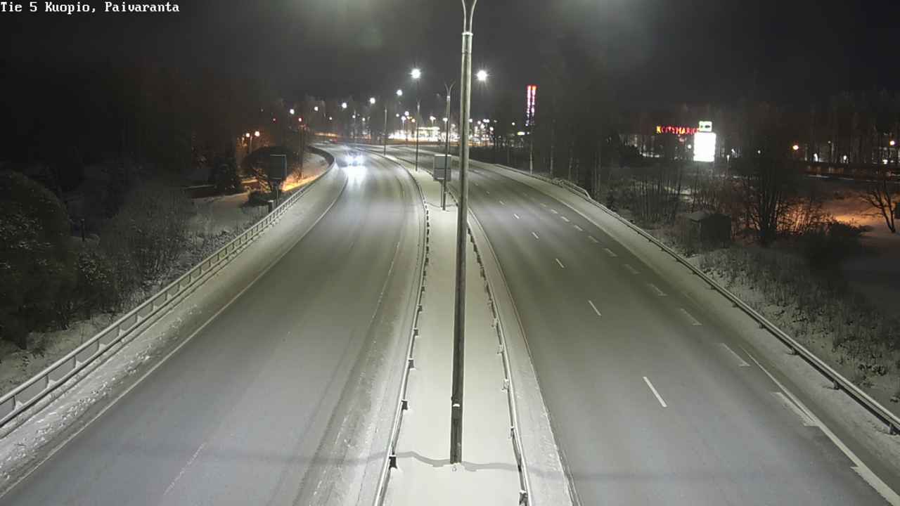 Weather Camera Image Väg 5 Kuopio, Päiväranta, Kuopio, Pohjois-Savo