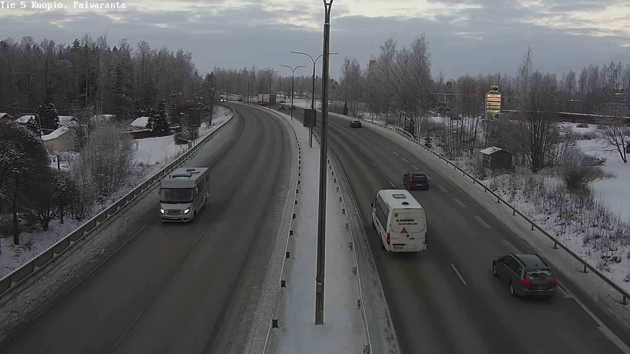 Kelikamerat Kuva Tie 5 Kuopio, Päiväranta, Kuopio, Pohjois-Savo