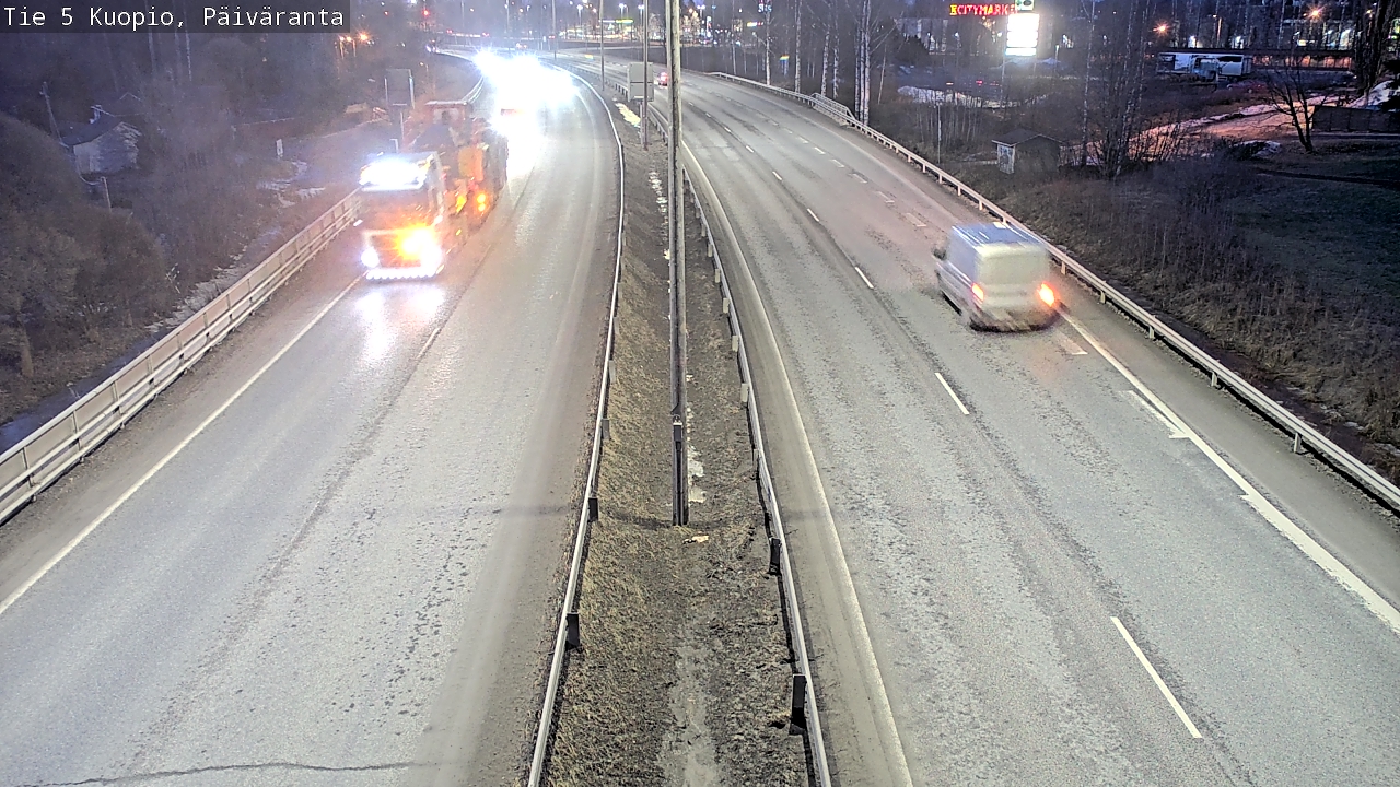 Kelikamerat Kuva Tie 5 Kuopio, Päiväranta, Kuopio, Pohjois-Savo