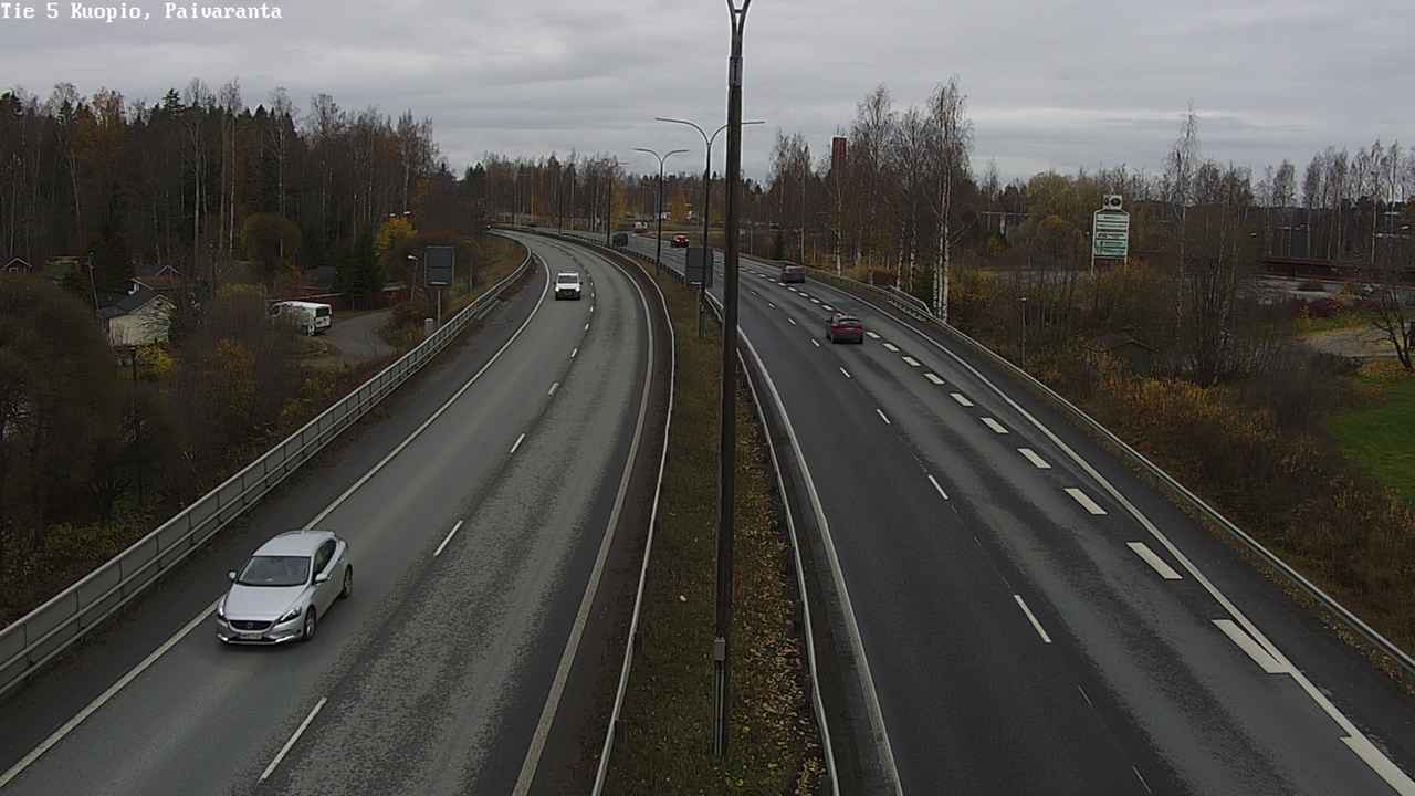 Weather Camera Image Väg 5 Kuopio, Päiväranta, Kuopio, Pohjois-Savo