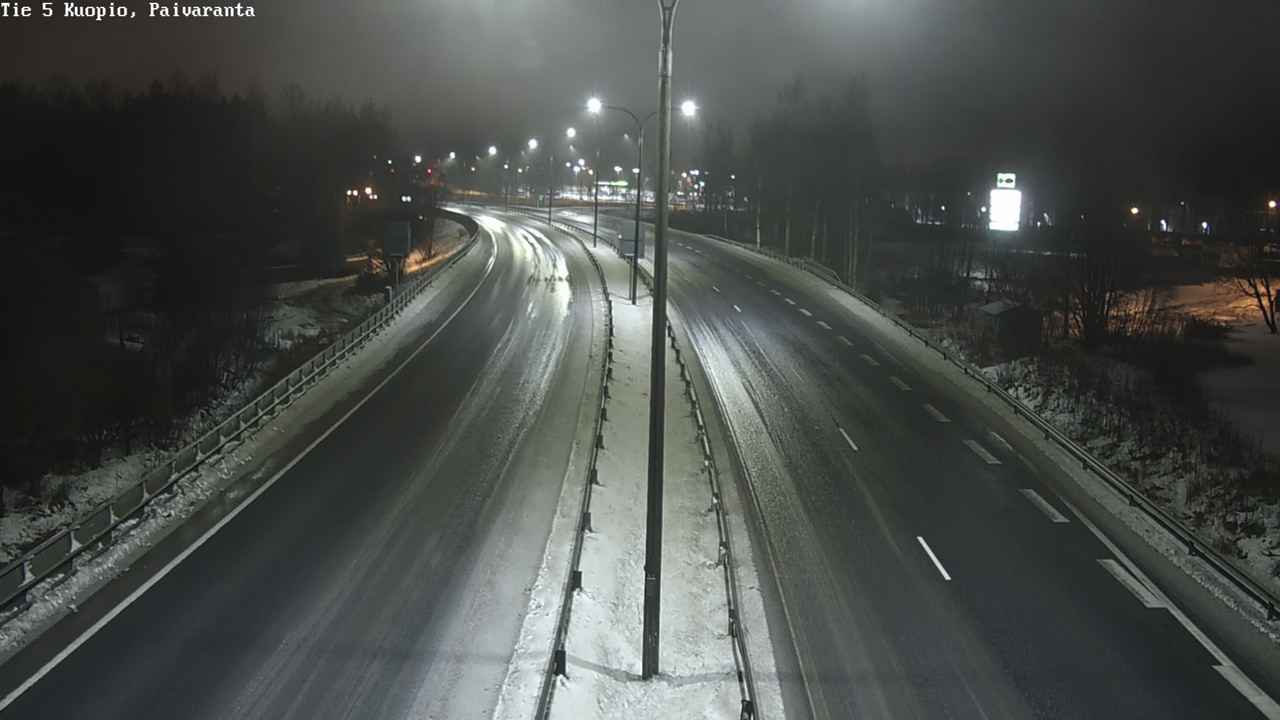 Weather Camera Image Road 5 Kuopio, Päiväranta, Kuopio, Pohjois-Savo