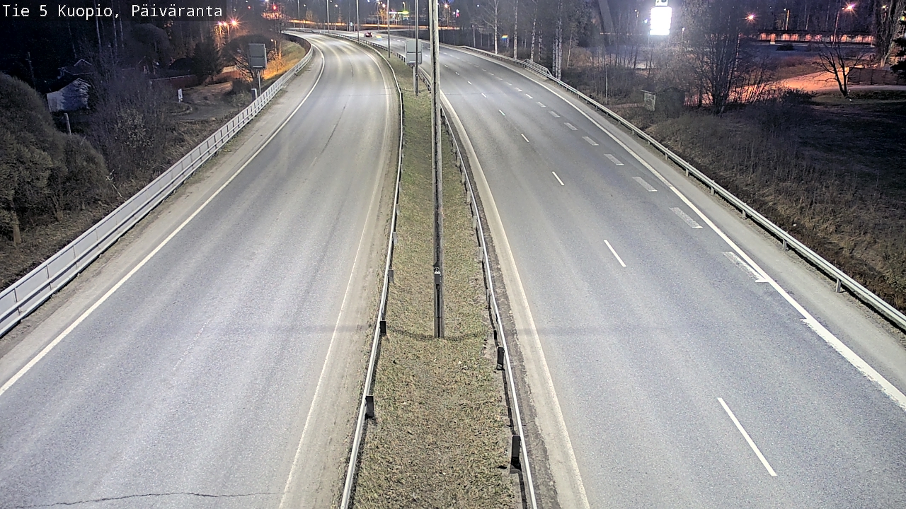 Kelikamerat Kuva Tie 5 Kuopio, Päiväranta, Kuopio, Pohjois-Savo
