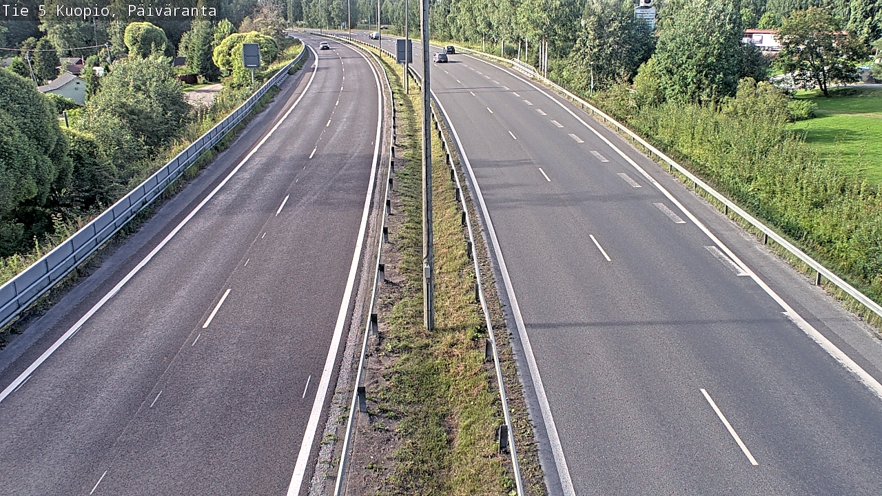 Kelikamerat Kuva Tie 5 Kuopio, Päiväranta, Kuopio, Pohjois-Savo
