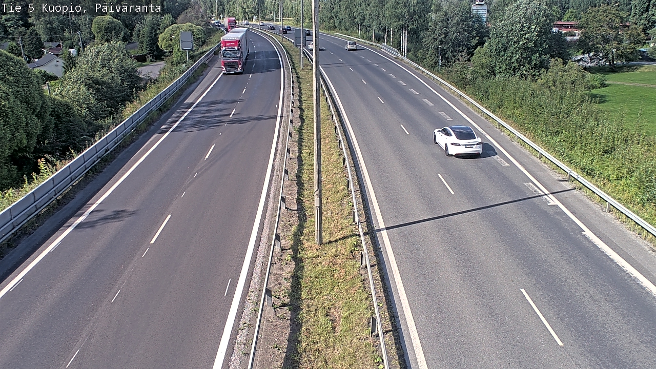 Kelikamerat Kuva Tie 5 Kuopio, Päiväranta, Kuopio, Pohjois-Savo