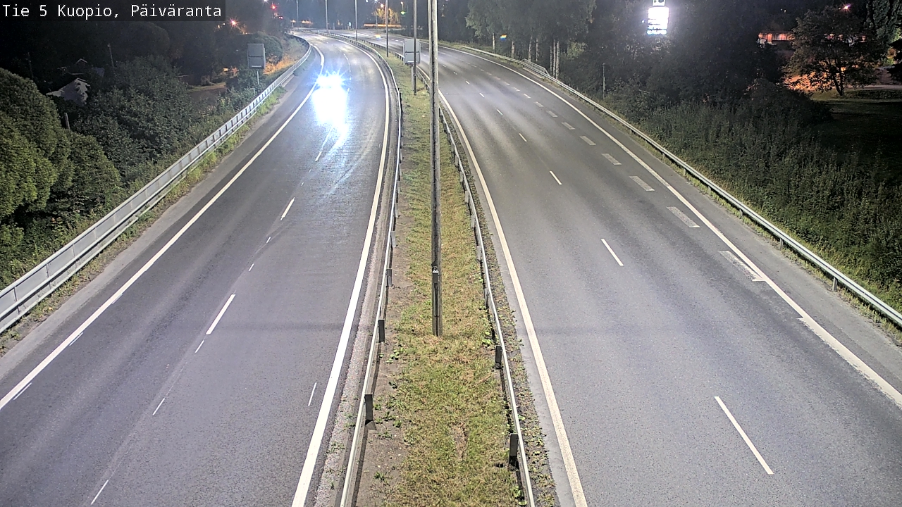 Kelikamerat Kuva Tie 5 Kuopio, Päiväranta, Kuopio, Pohjois-Savo