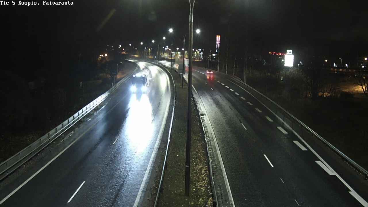 Weather Camera Image Väg 5 Kuopio, Päiväranta, Kuopio, Pohjois-Savo