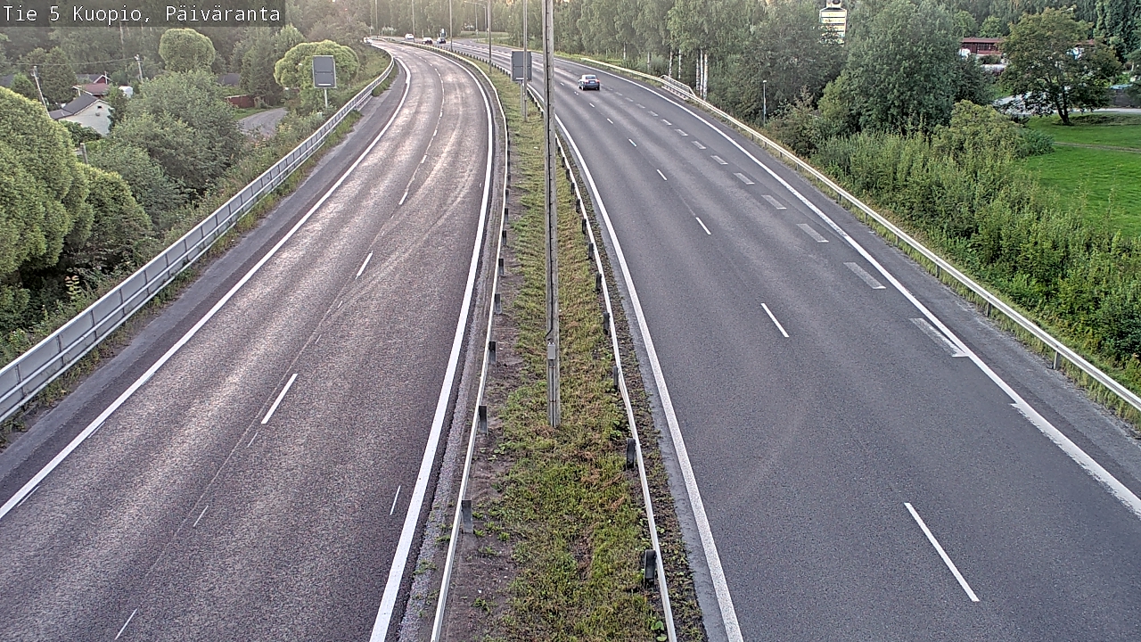 Kelikamerat Kuva Tie 5 Kuopio, Päiväranta, Kuopio, Pohjois-Savo
