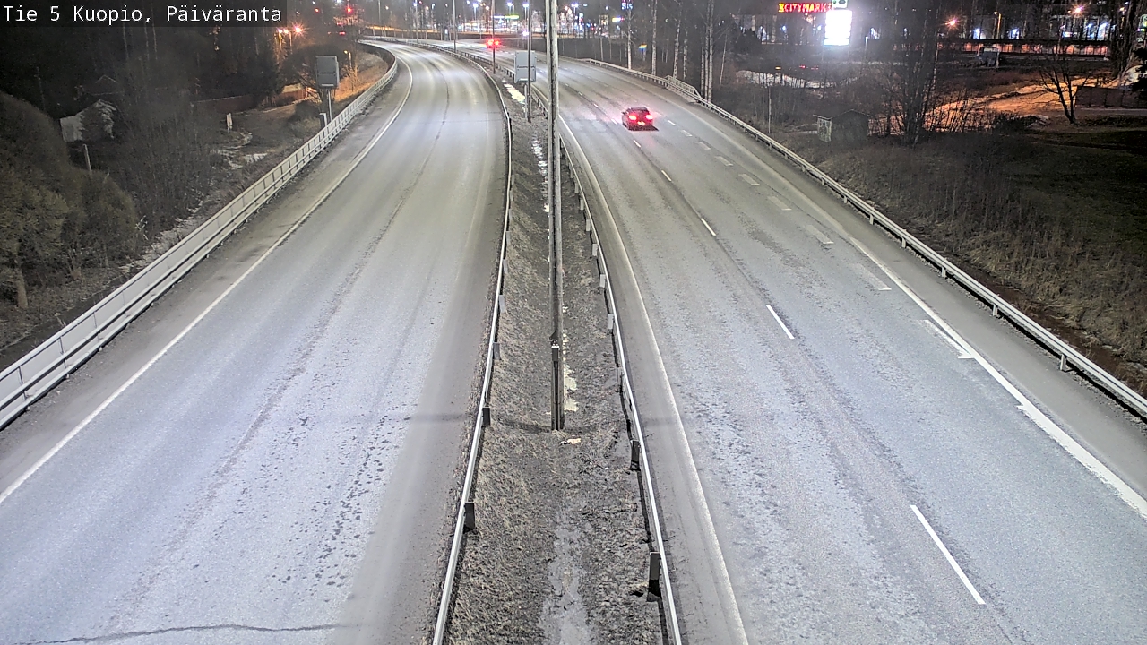 Kelikamerat Kuva Tie 5 Kuopio, Päiväranta, Kuopio, Pohjois-Savo