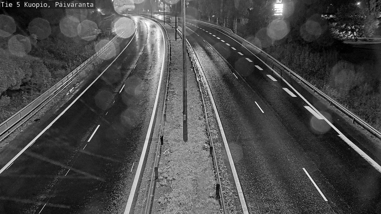 Weather Camera Image Väg 5 Kuopio, Päiväranta, Kuopio, Pohjois-Savo