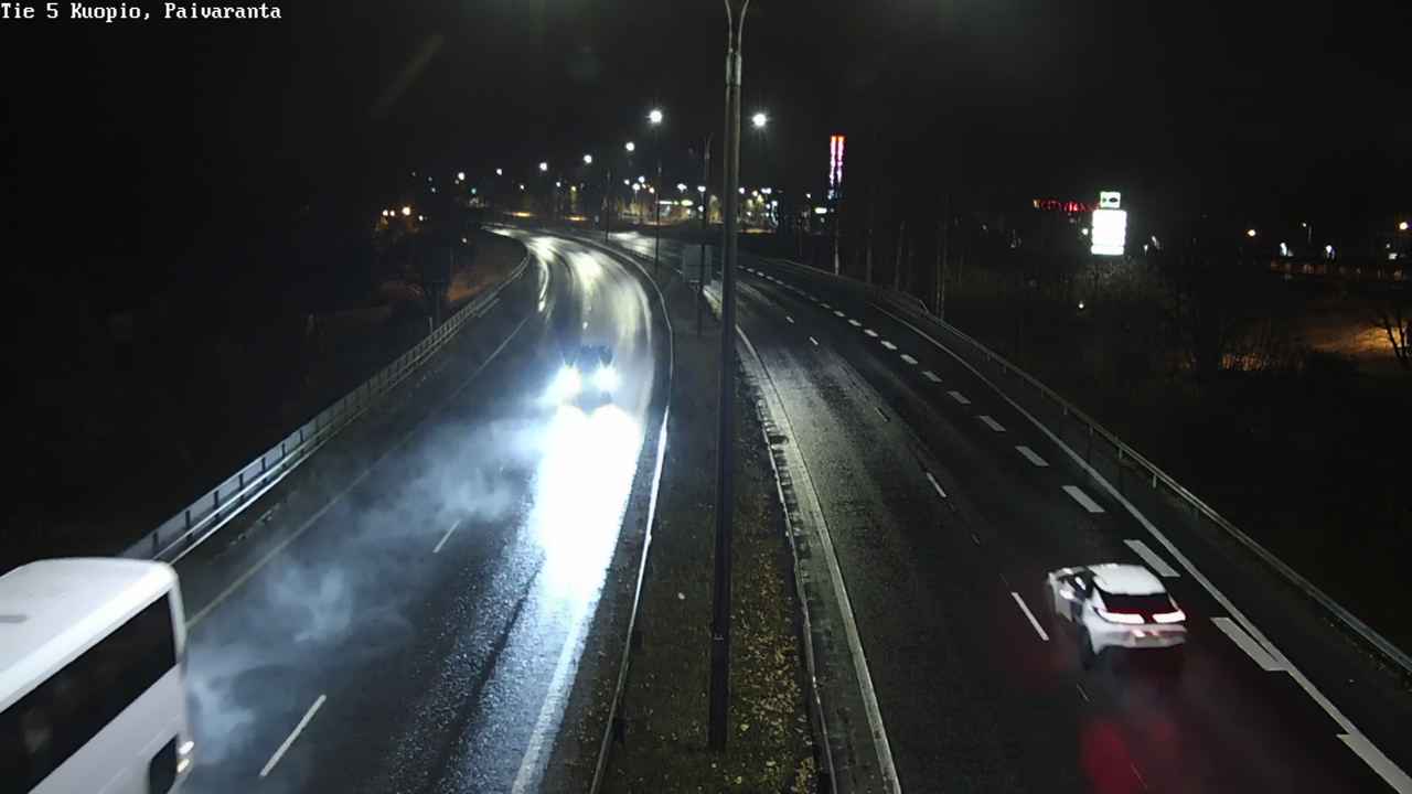Weather Camera Image Road 5 Kuopio, Päiväranta, Kuopio, Pohjois-Savo