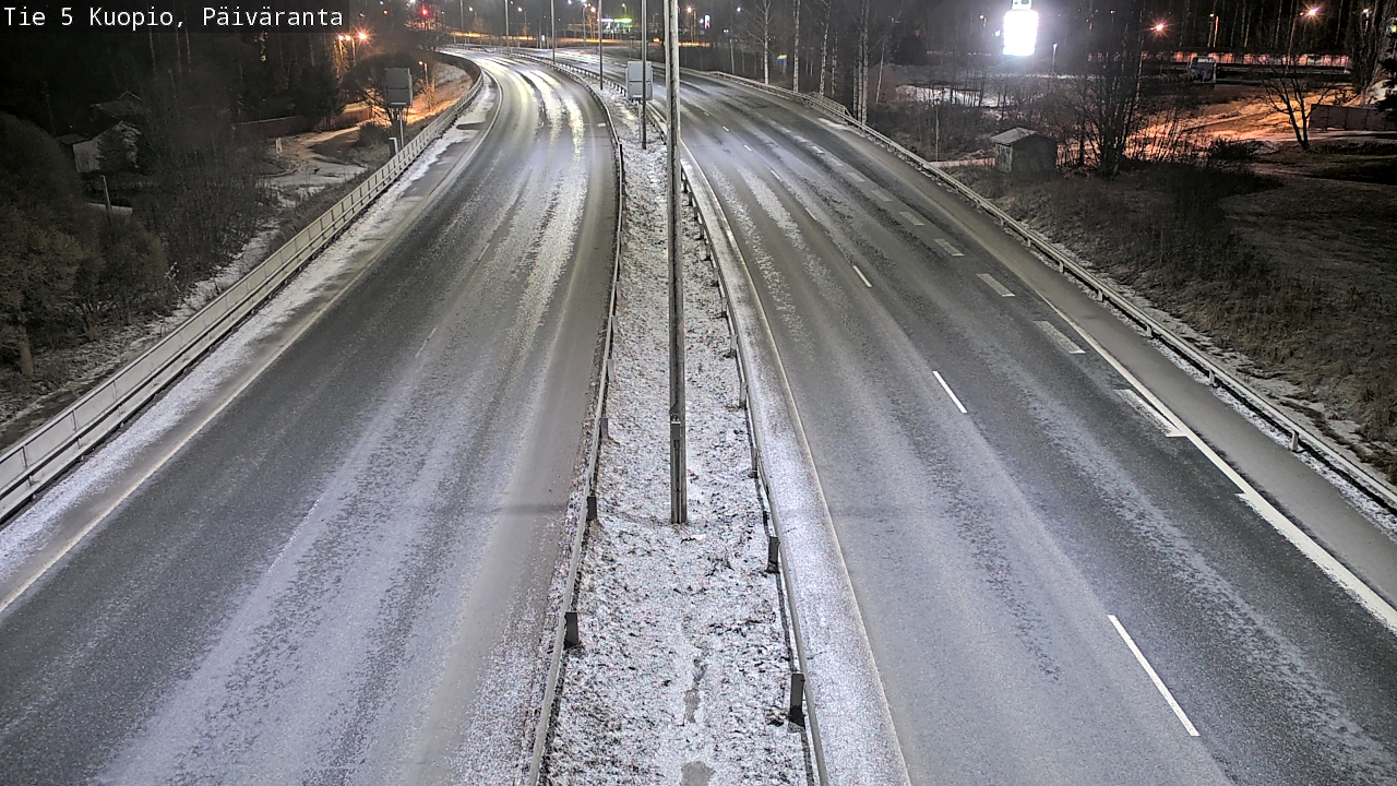 Kelikamerat Kuva Tie 5 Kuopio, Päiväranta, Kuopio, Pohjois-Savo