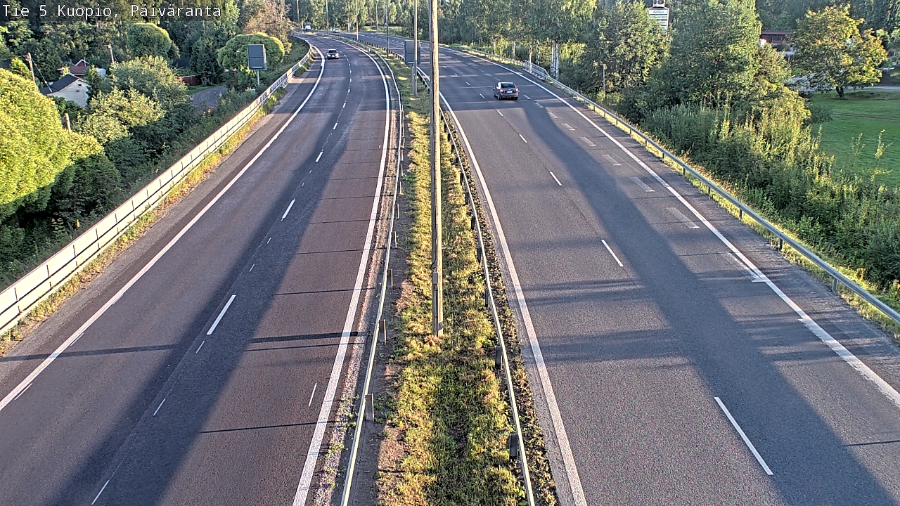 Kelikamerat Kuva Tie 5 Kuopio, Päiväranta, Kuopio, Pohjois-Savo