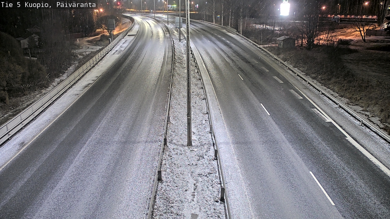 Kelikamerat Kuva Tie 5 Kuopio, Päiväranta, Kuopio, Pohjois-Savo
