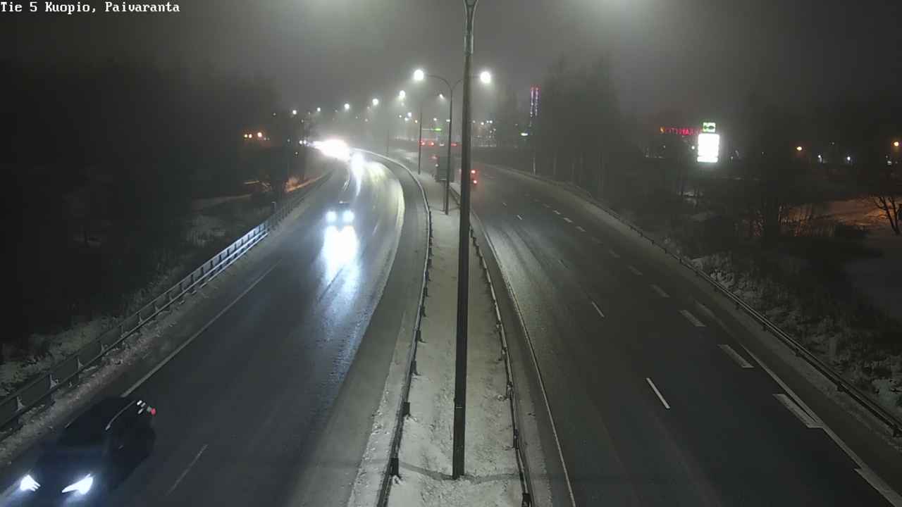 Weather Camera Image Road 5 Kuopio, Päiväranta, Kuopio, Pohjois-Savo