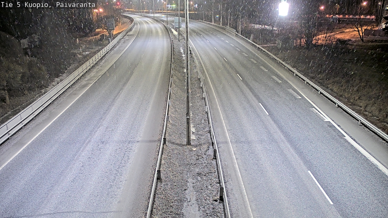 Kelikamerat Kuva Tie 5 Kuopio, Päiväranta, Kuopio, Pohjois-Savo