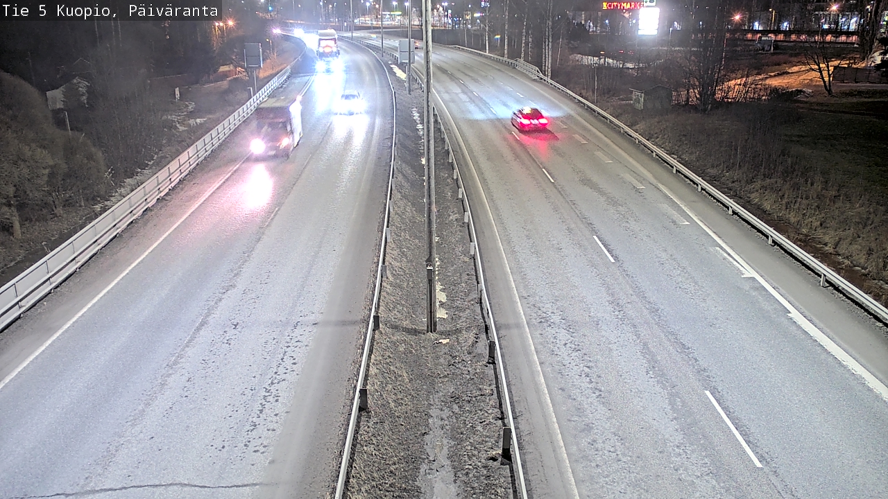 Kelikamerat Kuva Tie 5 Kuopio, Päiväranta, Kuopio, Pohjois-Savo