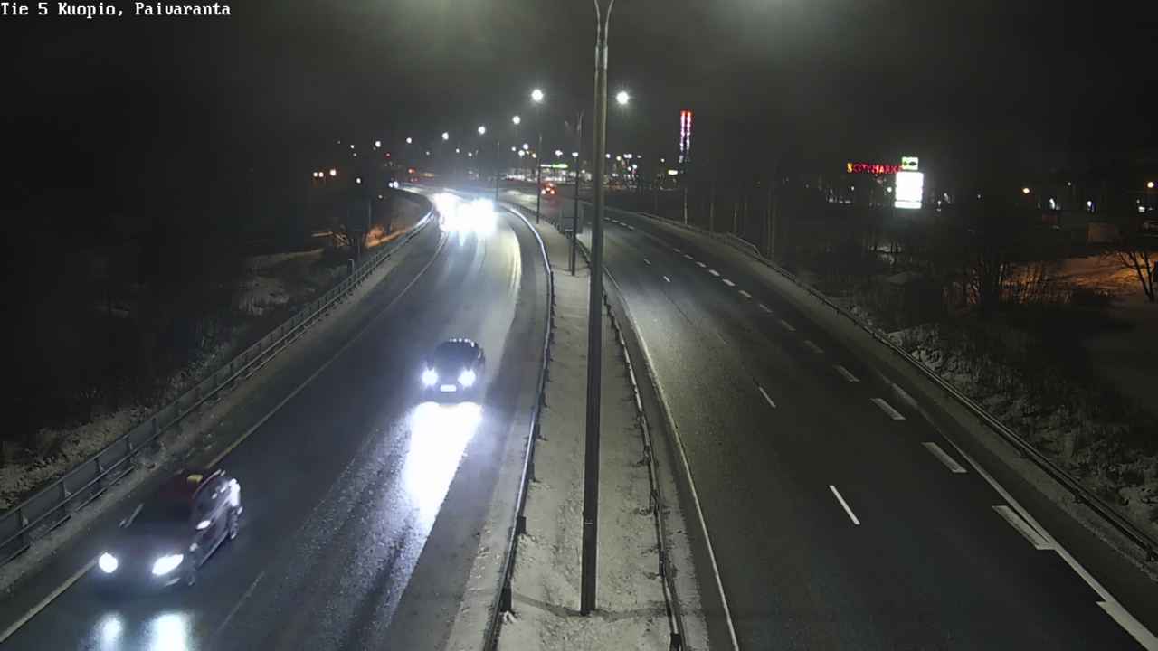 Weather Camera Image Road 5 Kuopio, Päiväranta, Kuopio, Pohjois-Savo