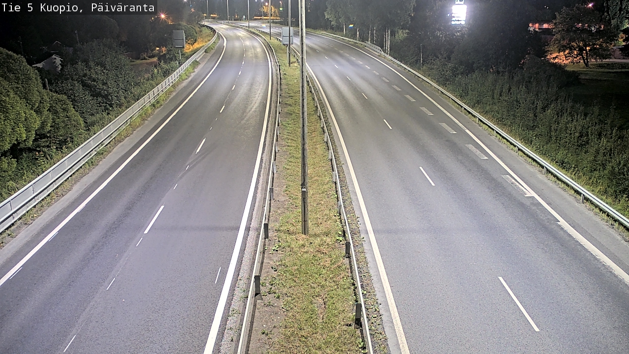 Kelikamerat Kuva Tie 5 Kuopio, Päiväranta, Kuopio, Pohjois-Savo