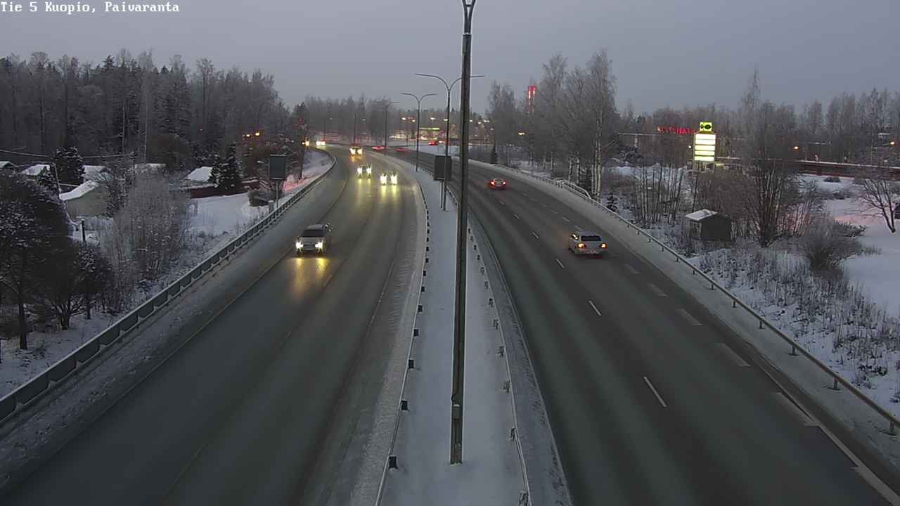 Kelikamerat Kuva Tie 5 Kuopio, Päiväranta, Kuopio, Pohjois-Savo